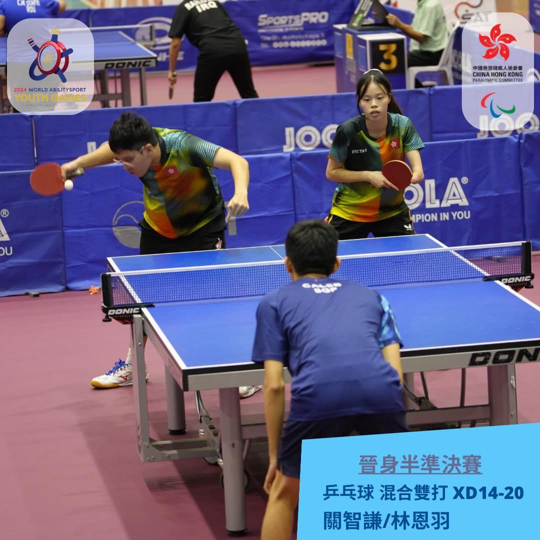 港隊勇奪世界展能青年運動會5面獎牌