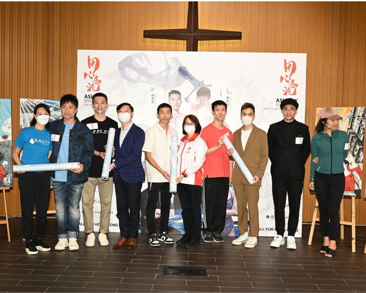 Local artists joined forces with Mr. So Wa Wai to donate the proceeds of the NFT to the Hong Kong Paralympic Committee