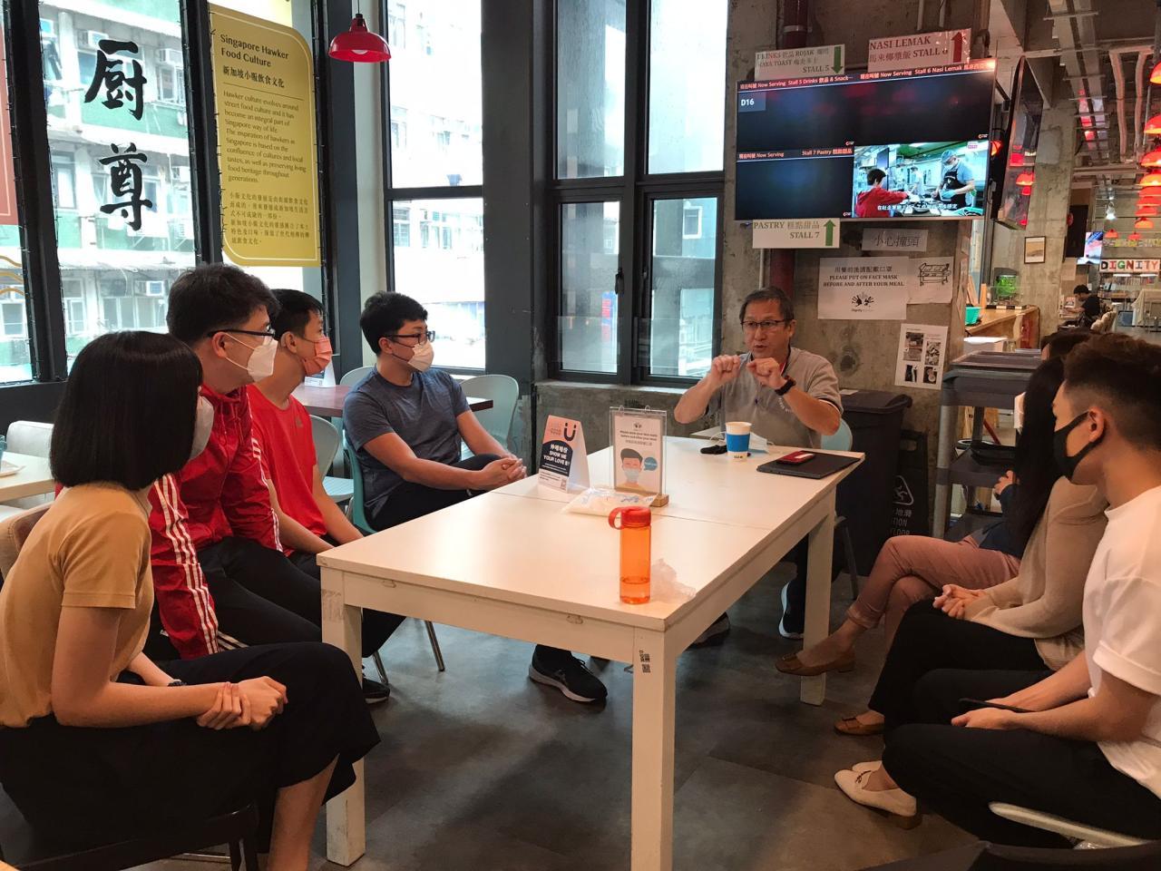 The Secretariat of the Hong Kong Paralympic Committee visited Kitchen Dignity to explore the 2nd career opportunities for retired Para athletes