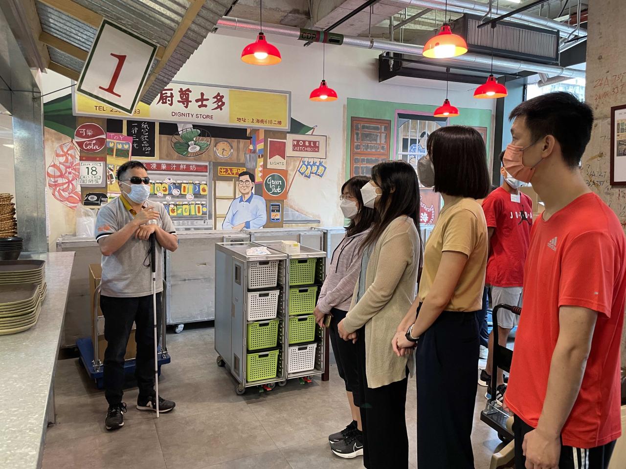 The Secretariat of the Hong Kong Paralympic Committee visited Kitchen Dignity to explore the 2nd career opportunities for retired Para athletes