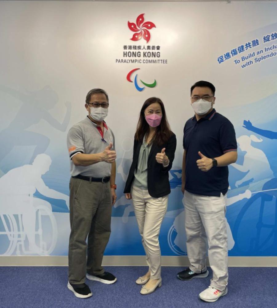 Mr. Koh Seng Choon, the founder of Project Dignity and Mr. Keith Lui member of the Executive Committee visited our office